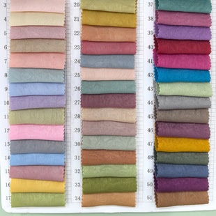 Acetate Velvet Hand-Grabbed Flower Fabric Matt Velvet Satin Acetate Fabric Dress Women's Ethnic Clothing Fabric Wholesale