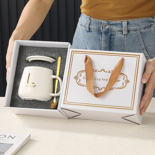 Cup Kabibala Hand Gift suit Ceramic Water Cup Gift Gift Gift Gift Mug Cup Gift Box Full Moon Gift