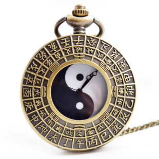 Foreign Trade Hot Quartz Pocket Watch Wholesale Medium Naruto Vintage Pocket Watch Unisex Cartoon Pocket Watch Batch