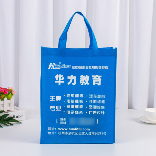 Manufacturer Non-woven Bag Wholesale Environmentally Friendly Coated Thickeneded Shopping Tote Bag Blank Takeaway Packaging Bag with logo Printed