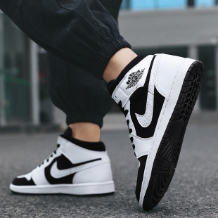 Аутентичные aj1 серые сапоги мужская обувь dunk sb черно-белая панда обувь официальный сайт af1 Air Force One кроссовки
