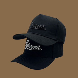 Original High Top Hat Men's Trendy Large Size Cap Korean Casual All-match Big Head Baseball Cap Round Face Small Face