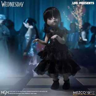 Genuine Mezco Ant 99674 Adams Family Ada Dance Wednesday Living Dead Doll