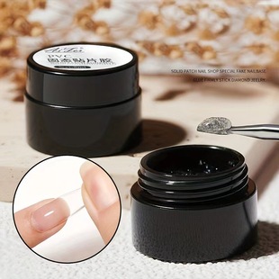 Solid Patch Glue Nail Patch Adhesive New Phototherapy Canned Nail Patch Gel Not Harming Nail Wholesale Price Nail Polish