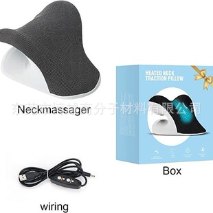 Amazon Взрывы Тип C Массажная подушка для шейки матки с подогревом USB PU Высокоэластичная самоочищающаяся кожа Подушка с защитой от лука Нагревательная подушка