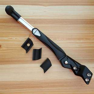 Factory wholesale mountain bike foot support bicycle aluminum alloy single support middle support side support single aluminum alloy car ladder