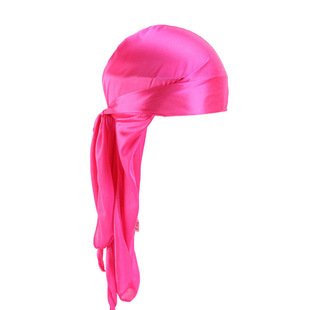 Europe and the United States popular imitation silk strap pirate hat Cape turtle hat covered hat DURAG TJM-05C