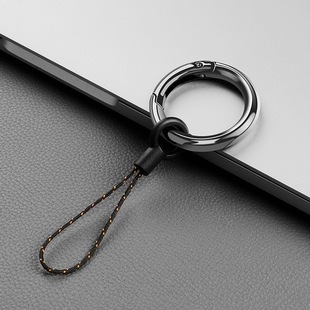 Zinc Alloy Mobile Phone Ring Lanyard Key Short Mobile Phone Chain Loose Buckle U Disk Accessories Pendant Jewelry Anti-loss and Anti-fall