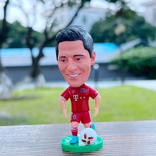 Davis Lewandowski Kane Muller Musiala Doll Doll Model Souvenir Figure Gift for Boys