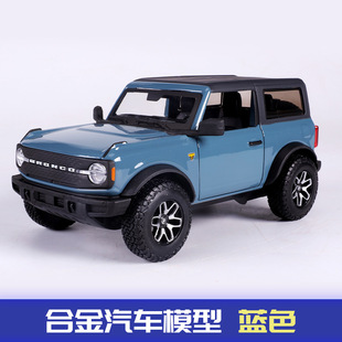 Модель Mercedes-Benz Модель внедорожника 1:24 Ford Rima Bronco Моделирование модели сплав Автомобиль Джип Коллекция