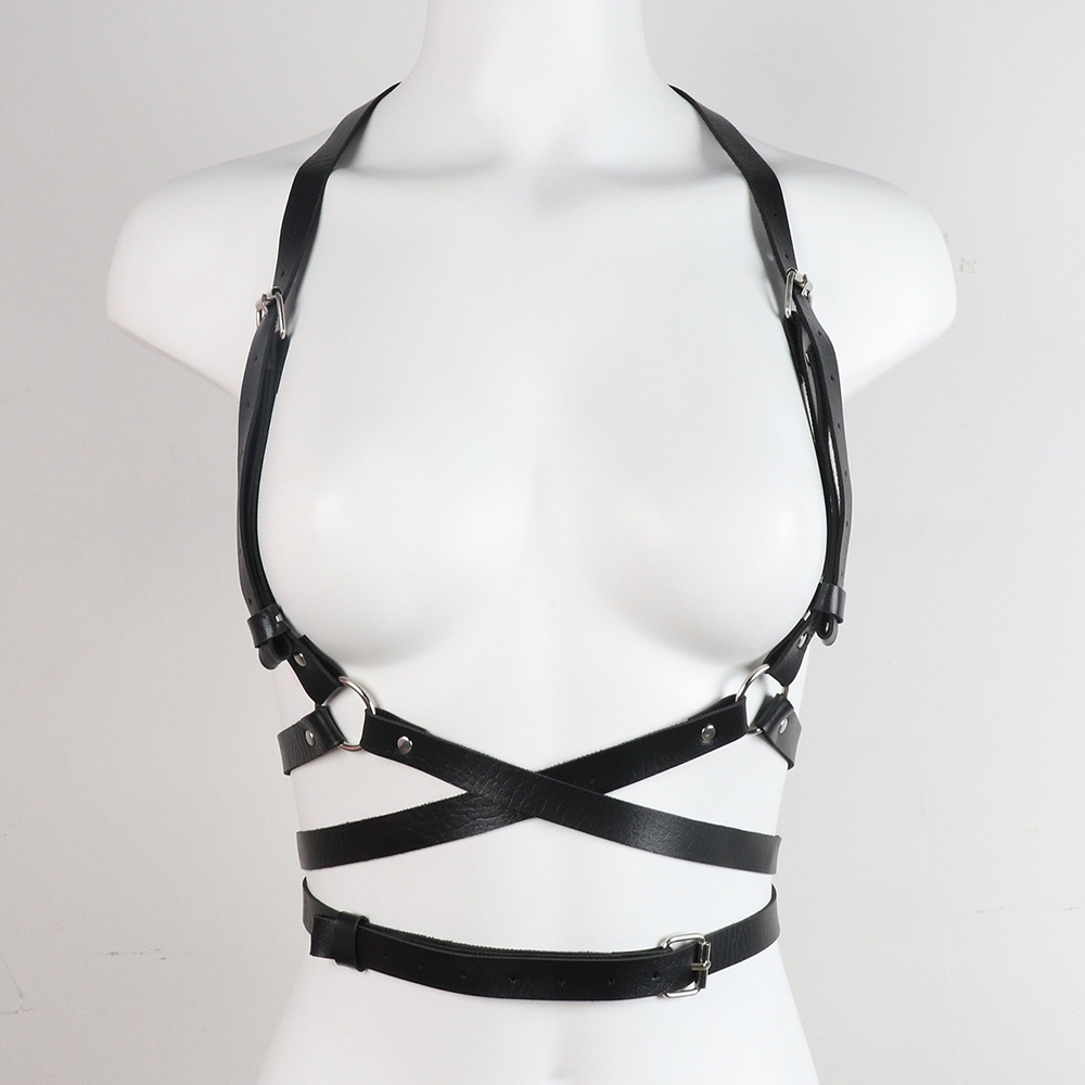 Cross-border Sexy Ladies All-match Punk Bundled Belt Distinctive Trendy Strap Waist Seal Factory Supply
