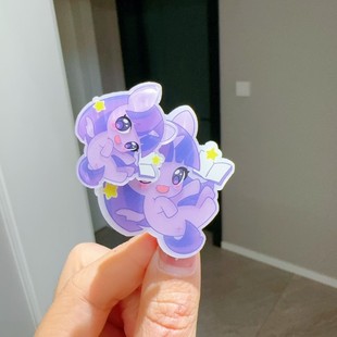 Creative Pony Swivel Hairpin Fun Polly Cartoon Swivel Hairpin Acrylic Children's Jewelry Top Clip Side Clip