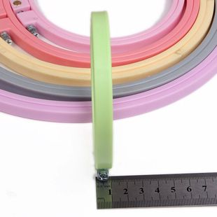 Cross-stitch Stretch Slot Adjustable Plastic Embroidery Stretch Frame Embroidery Frame Tool Embroidery Collapse Accessories Embroidery Cloth Embroidery New Style