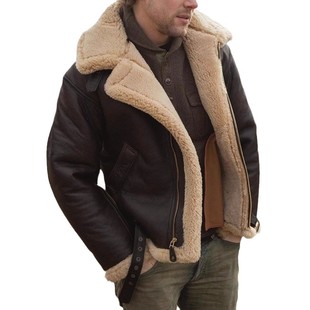 Original ecological winter fur coat Оригинальное эко-меховое пальто