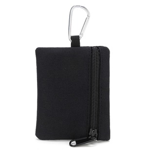 Casual Camping Hiking Fishing Coin Storage Zipper Card Holder Key Headphone Bag, Outdoor Tactics Can Be Hung