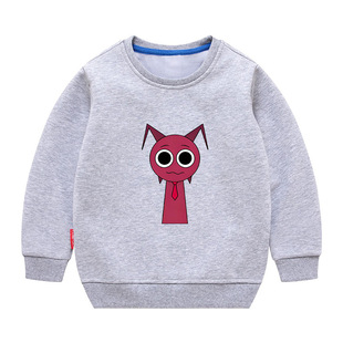 New Game Sprunki Music Game Peripheral Kidsren's Sweatshirt 16
