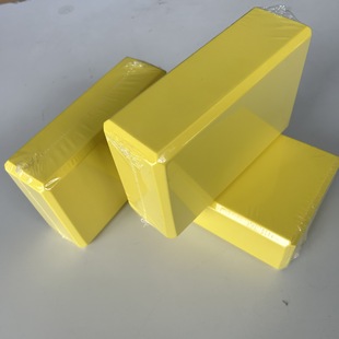 Yiwu manufacturers wholesale clearance 120 grams of 369 yoga brick pure yellow horse practice brick children's dance brick