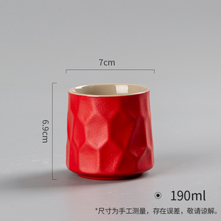 ♡ Colored Glaze Small Tea Cup, Tea Cup, Fragrance Cup, Ceramic Simple Small Fresh Tea Cup, Personal Cup, Tea Cup