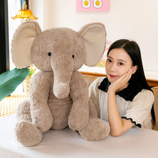 Genuine particles soothing elephant plush toy doll children doll pillow birthday gift items shopping mall wholesale