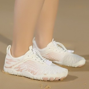 Factory wholesale outdoor children's quick-drying non-slip beach shoes breathable wading shoes soft bottom running sneaker