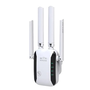 Четыре антенны Сетевой ретранслятор 300M WiFi Сигнал Усилитель Сетевой Сигнал Расширение Ретранслятор Repeater