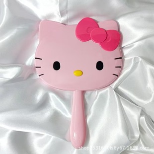 Sanrio hello Hello Hello Kitty портативное мини мультяшное зеркало kitty кошка DIY косметическое зеркало для путешествий портативное зеркало