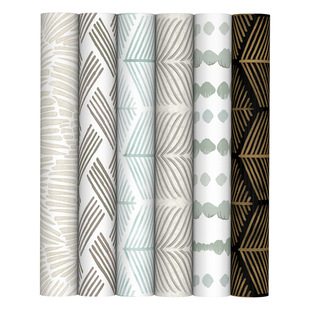 Cross-border Thickened Wallpaper Personalized Brush Stroke Stickers Waterproof Bedroom Wall Reconstruction Background Wall Wall Stickers wallpaper