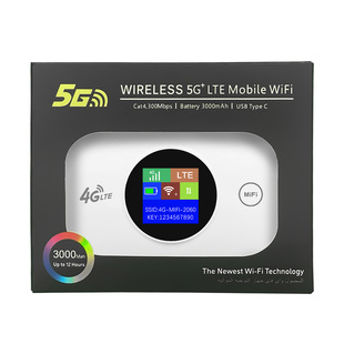 4G Color Screen Mobile RoutinG 5G Wireless MIFI Portable Card Portable WIFI LarGe Battery LTE router