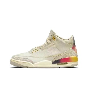 Putian Shoes Aj3 Men's and Women's Basketball Shoes Hiroshi Fujiwara Smiley Face Joe 3 North Carolina Blue Black Purple Sports Casual Shoes Source Factory