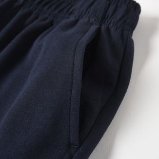 Children's navy blue Sports Pants Primary and Secondary School Students Spring and Autumn Boys' and Girls' School Uniform Pants Healthy Cloth Straight Trousers