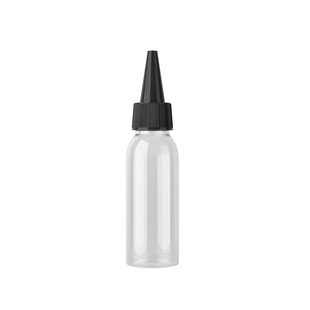 30ml round shoulder pointed nose cap bottle PET plastic bottle travel sub-bottle small sample sub-bottle