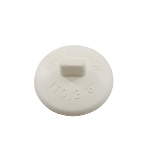 Rubber white water plug 11/2 3/8 kitchen sink plug kitchen floor drain cover sink drain pipe fittings