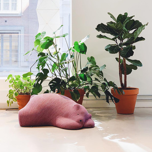 Online celebrity lying bear sleeping and leisure bear chair creative animal seat creative children polar bear sofa chair