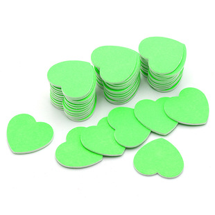 Creative love file heart nail nail file double-sided sand polishing repair small file nail tools wholesale