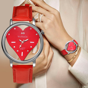 AliExpress popular womage women's hollow watch heart-shaped all-match fashion watch women's student watch wholesale