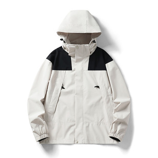 Men's and Women's Coat Spring and Autumn Casual Outdoor Mountaineering Sportswear Couple Student Jacket Trendy Jacket