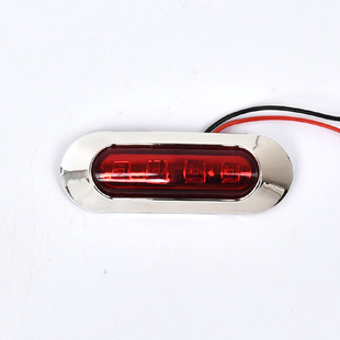 Factory supply 24v 4LED truck side light trailer side light warning light truck tire side light width light