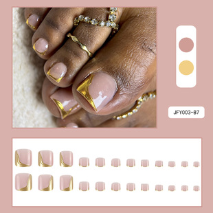 Foot wear nail nail nail piece finished wholesale nail patch fake nail piece toenails nail patch nails