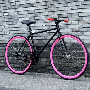 Dead flying bicycle adult men's light road racing super fast junior high school children's bicycle female solid lyd