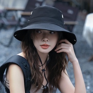 Western Cowboy Hat Women's Outdoor Mountaineering Hiking Camping Sunscreen Sun Hat Men's Japanese Large Brim Fishing Hat