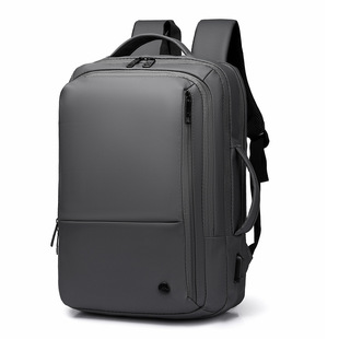 Cross-border Foreign Trade Bag Men's Backpack Large Capacity Double Back Advanced Men's Backpack Business Travel Computer Bag