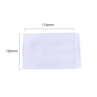 Cross-border supply small size blank retro kraft paper envelope mobile phone sealed packaging bag with adhesive envelope wholesale