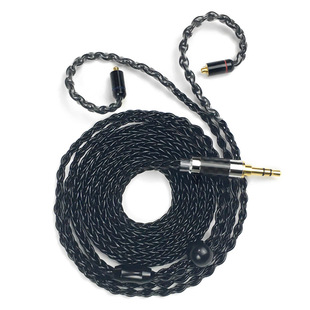 Waist Carbon Fiber 8-strand Silver Wire Headset Upgrade MMCX/2PIN0.78/IE900/400/A2DC2.5/4.4