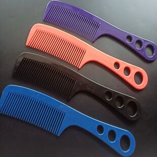 Household Cooked Glue Colorful Comb Not Easy to Break Heat-resistant Comb Women's Makeup Comb Does Not Shed Teeth Ponytail Bangs Comb Anti-static