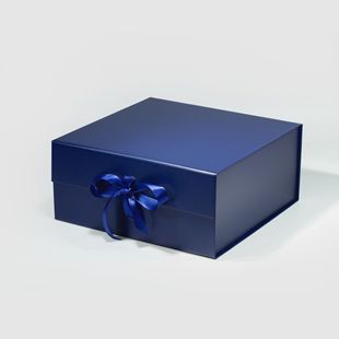 M Square spot ribbon magnetic Square folding carton birthday gift box 2023 Valentine's Day gift box