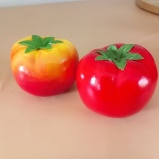 Simulation tomato model cherry tomatoes wholesale tomato high simulation food tomato model baby teaching aids