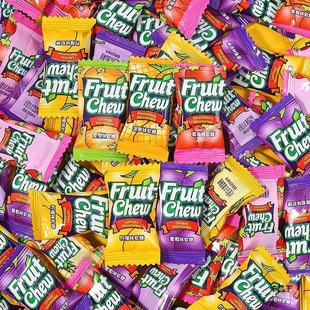 Malaysia Juice Fudge Mixed Fruit Flavor Wedding Wedding Candy Annual Bulk Candy Wholesale Large Packaging Bags