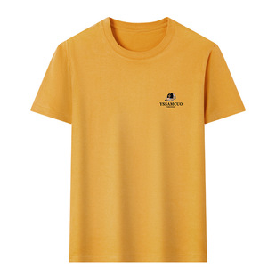 230g Heavyweight 100% Cotton Short-Sleeved T-Shirt Men's Round Neck Half-Sleeved T-Shirt Top Cotton T-Shirt Bottoming Shirt Men's Clothing