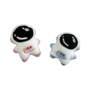 Creative cartoon doll brooch astronaut planet rocket rainbow clothing bag accessories trend diy wholesale factory
