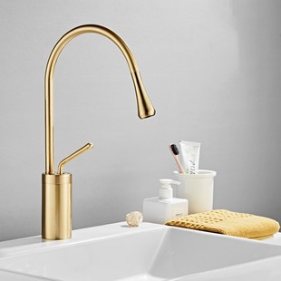 Hot and cold art basin water drop high foot wash faucet wash basin bathroom dual-use wash basin stainless steel faucet